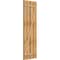 Ekena Millwork Spaced Board-n-Batten Shutters w/Z-Bar, Rough Sawn Western Red Cedar, 23W x 70H, PR RBS06Z23X070RWR - alternate 3